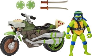 Ігровий набір TMNT Леонардо на мотоциклі Teenage Mutant Ninja Turtles Код/Артикул 75 812
