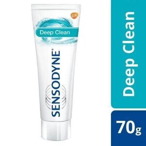 Зубна паста Сенсодін: глибоке очищення (70 г), Sensodyne Toothpaste Deep Clean, Glaxo Smith Kline Під замовлення з