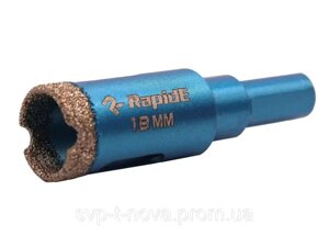 Алмазна коронка RapidE Evolution 18 мм, під дриль Код/Артикул HR-18
