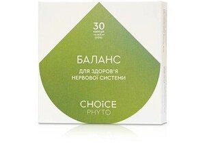 Антистресовий комплекс Choice Баланс 300 мг 30 капсул Код/Артикул 36