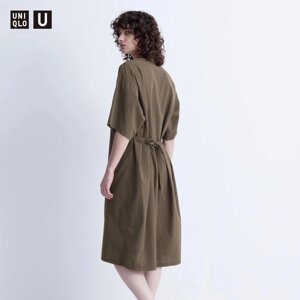 Uniqlo ЯПОНІЯ Тристороння сукня з бавовняної тканини з короткими рукавами під замовлення з Японії за 30 днів, доставка