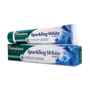 Натуральна зубна паста, що відбілює (150 г), Sparkling White Toothpaste, Himalaya Під замовлення з Індії 45 днів.
