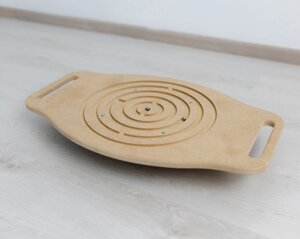 Балансувальна дошка балансир з ЛАБІРИНТОМ ! Дитячий Балансборд Лабіринт, степ платформа, баланс борд Код/Артикул 0000814