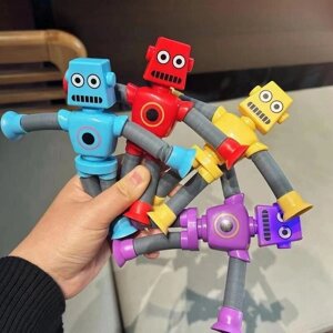 Дитячі іграшки на присосці, поп-трубки, стреси, телескопічний робот, іграшка, сенсорні сильфони, іграшки,