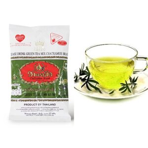 Чай зелений тайський екстра Chatramue Tea Leaf у пакетиках, напій випічка-десерт, 180 г Під замовлення з Таїланду за 30