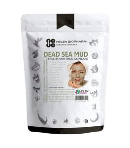 Бруд Мертвого моря: порошкова маска для обличчя (100 г), Dead Sea Mud Face Pack, Heilen Biopharm Під замовлення з