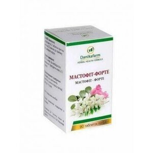 Мастофіт-форте таблетки від мастопатії 90 шт (свіжі терміни) Код/Артикул 194 15-063