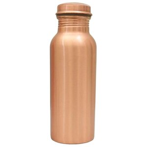Мідна пляшка (500мл), Copper Bottle in original color, MYINDIA Під замовлення з Індії 45 днів. Безкоштовна доставка.