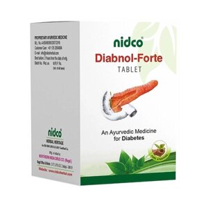 Діабнол-Форте (60 таб), Diabnol-Forte, Nidco Під замовлення з Індії 45 днів. Безкоштовна доставка.