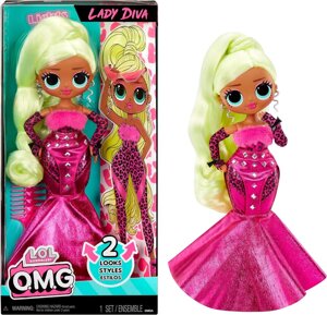 Модна лялька LOL Surprise OMG Lady Diva Multiple Surprises Including Код/Артикул 1021