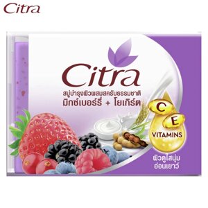 Citra Кускове мило Mixberry & Yogurt Освітлюючий скраб 110 г - Тайський Під замовлення з Таїланду за 30 днів, доставка