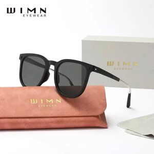 Жіночі складні сонцезахисні окуляри WIMN N1115 Black Gray Код/Артикул 184