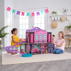 KidKraft 2-in-1 Wooden Hotel Waterslide Dollhouse. Льльковий будинок-готель Код/Артикул 75 332 Код/Артикул 75 332