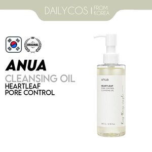 Anua Heartleaf Pore Control Cleansing Oil 200 мл під замовлення з кореї 30 днів доставка безкоштовна