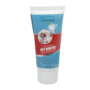 60 Г зубна паста для собак, їстівна зубна паста для видалення неприємного запаху з рота, чищення зубів, догляд за Під