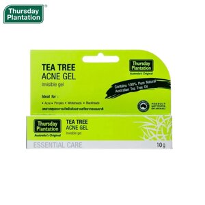 Thursday Plantation Гель від прищів Tea Tree, невидимий гель, 100% натуральна олія австралійського чайного дерева, 10