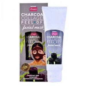 Banna Вугільна колагенова маска-плівка для обличчя 120 мл Під замовлення з Таїланду за 30 днів, доставка безкоштовна