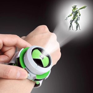 Годинник BEN 10 Omnitrix, іграшки для дітей, годинник з проектором, оригінальний проектор Ben 10, іграшки середньої