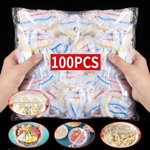 Одноразова харчова плівка, побутовий мішок для зберігання свіжих продуктів харчової якості з еластичною горло... під