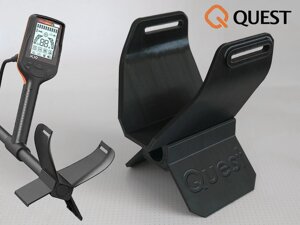 Посилений підлокітник металошукача Quest X10 під штангу 20 мм (чорний) Код/Артикул 184
