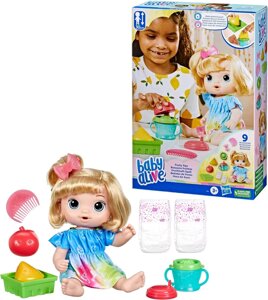 Лялька Бубі Аліве фрутті сіпс . Baby Alive Fruity Sips Doll, Apple. Код/Артикул 75 983 Код/Артикул 75 983 Код/Артикул