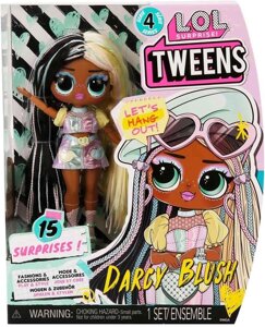 Лялька Tweens Series 4 Darcy Blush. Лол Дарсі Блаш LOL Surprise Series 4 Код/Артикул 75 1023 Код/Артикул 75 1023