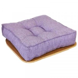 Висока подушка на стілець фіолетова Код/Артикул 5 0534-3