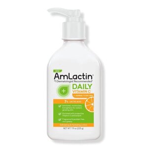 AmLactin Щоденний лосьйон з вітаміном С із 7 молочною кислотою AHA 7,9 унцій під замовлення з кореї 30 днів доставка