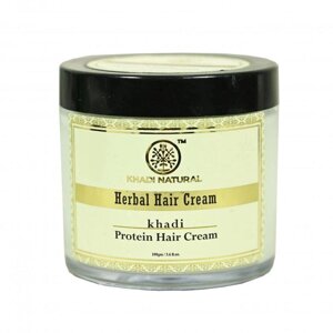 Протеїновий крем для волосся (100 г), Herbal Protein Hair Cream, Khadi Natural Під замовлення з Індії 45 днів.