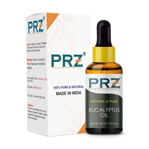 Ефірна олія Евкаліпта (15 мл), Eucalyptus Essential Oil, PRZ Herbals Care Під замовлення з Індії 45 днів. Безкоштовна