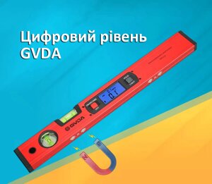 Професійний цифровий рівень GVDA GD-H400M 360° з магнітами Код/Артикул 184 123718