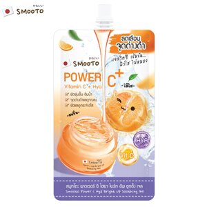 SMOOTO Power C Hya Bright Up Заспокійливий гель 30 г x 1/3/6 шт. - Тайський догляд за шкірою Під замовлення з Таїланду