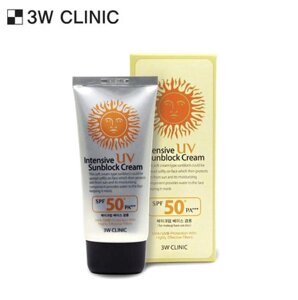 3w Clinic Інтенсивний сонцезахисний крем від ультрафіолету 70 мл (3 варіанти) під замовлення з кореї 30 днів доставка