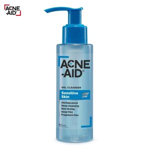 ACNE-AID Очищаючий гель для чутливої шкіри, Очищає пори, Глибоке очищення, Не сушить, Без мила, Без ароматів, 100 Під
