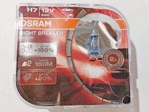 Лампа H7 55W 12V PX26d NL+150% HD (Osram) 64210NL-HCB Код/Артикул 30 5330