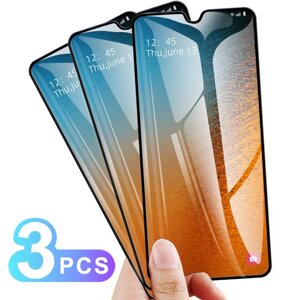 Набір із трьох захисних стекол, для смартфонів: Samsung Galaxy A51 та A50, iPhone 11 Pro, Xiaomi Mi 9 SE RedMi Not… під