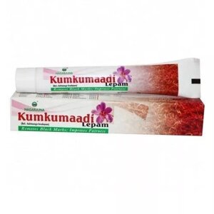 Кумкумаді Лепам: крем, що відновлює, для обличчя (10 г), Kumkumadi Lepam, Nagarjuna Під замовлення з Індії 45 днів.