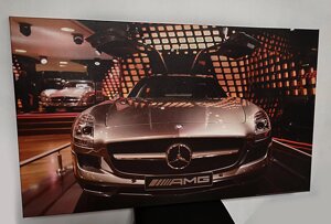 Картина на полотні Mersedes AMG 100 х 60 см Код/Артикул 168