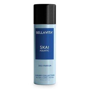 Парфумований дезодорант Скай Акватик (150 мл), Skai Aquatic Deo Parfum, Bella Vita Під замовлення з Індії 45 днів.
