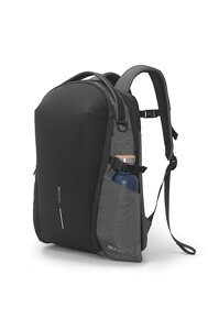 Рюкзак Bobby "BIZZ BUSINESS" захист від крадіжок, порізів, сірий Код/Артикул P705.932