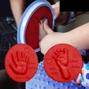 Baby Hand Foot Inkpad Ultra Stereo Care Сушіння на повітрі М'яка глина Відбиток руки Набір для лиття іграшок під