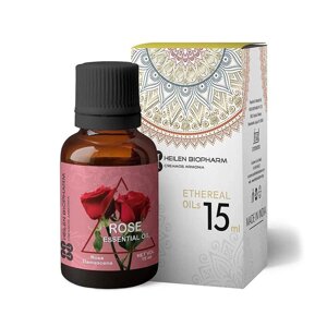 Ефірна олія Троянди (15 мл), Rose Essential Oil, Heilen Biopharm Під замовлення з Індії 45 днів. Безкоштовна доставка.