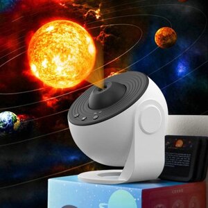 Проектор зоряного неба, світлодіодний нічник, малошумний енергозберігаючий світлодіодний, що обертається на 360