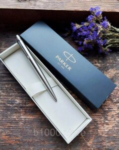 Ручка Parker Кулькова JOTTER 17 SS CT BP (3501179531700) з персональним гравіюванням, іменна ручка Код/Артикул 197 PN46P