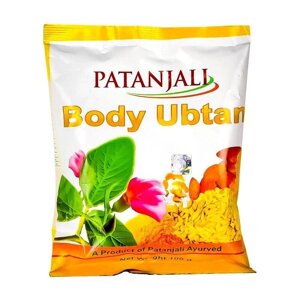 Вбтан: трав'яний скраб для тіла (100 г), Body Ubtan, Patanjali Під замовлення з Індії 45 днів. Безкоштовна доставка.