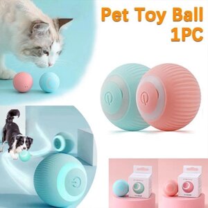 Розумні іграшки для кішок, кульки, що котяться, перезаряджаються електричні інтерактивні іграшки для дресирування кішок,