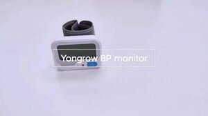 Flash Sale-Yongrow Монітор артеріального тиску Наручний Цифровий автоматичний АТ манжета з визначенням серцебиття LCD