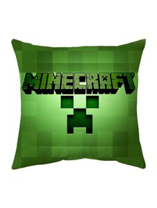 Подушка Minecraft Кріпер / Майнкрафт 40*40 см Код/Артикул 65 podushka0041