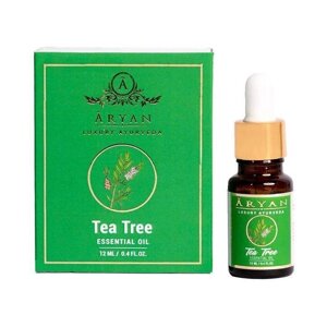 Ефірна олія Чайного дерева (12 мл), Tea Tree Essential Oil, Aryan Під замовлення з Індії 45 днів. Безкоштовна доставка.