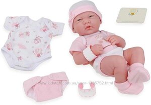 Подарунковий набір Layette Baby Doll з 8 предметів JC Toys, Berenguer Код/Артикул 75 328 Код/Артикул 75 328 Код/Артикул